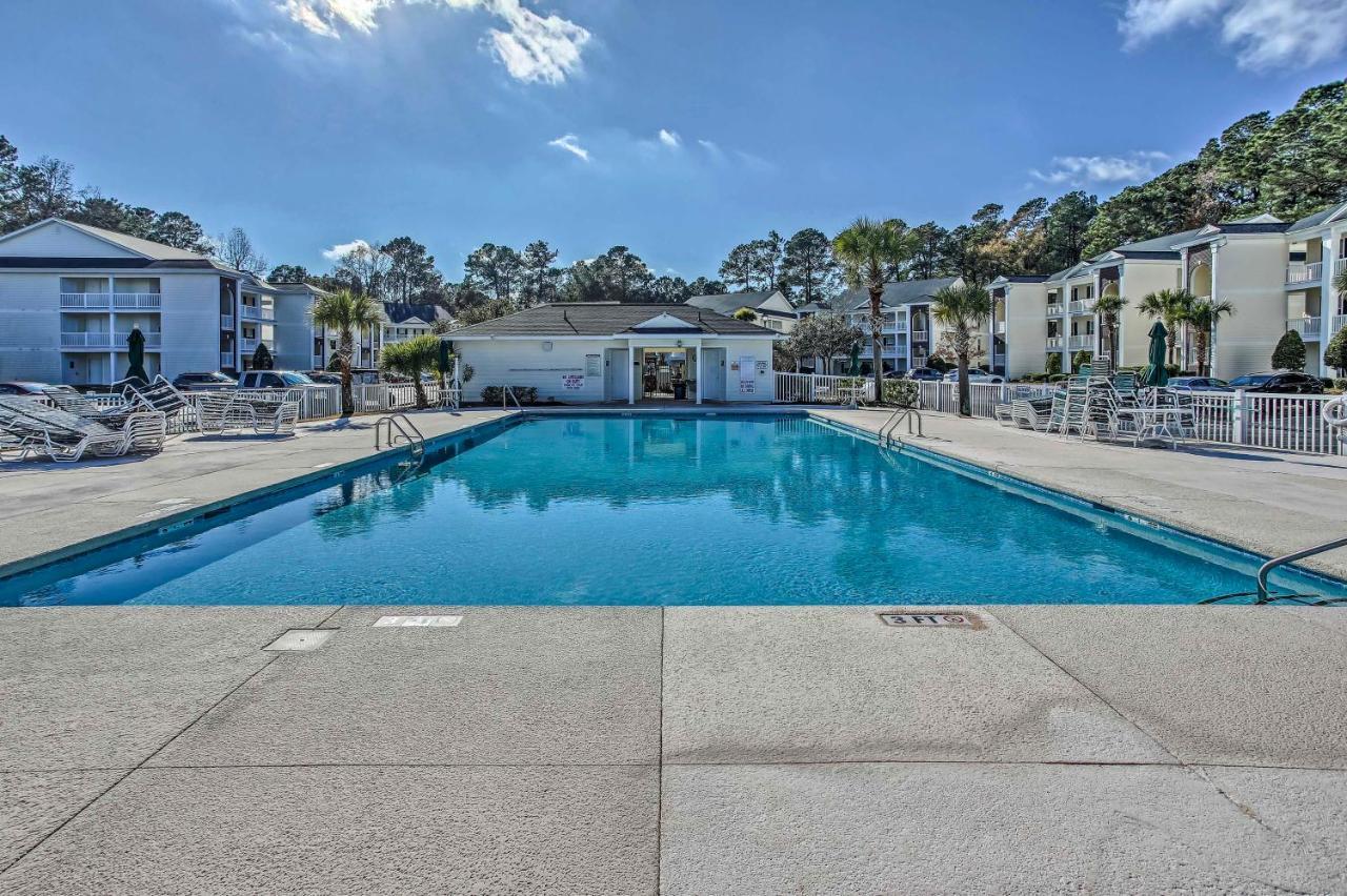 First-Floor Myrtle Beach Condo With Pool Access! Bagian luar foto