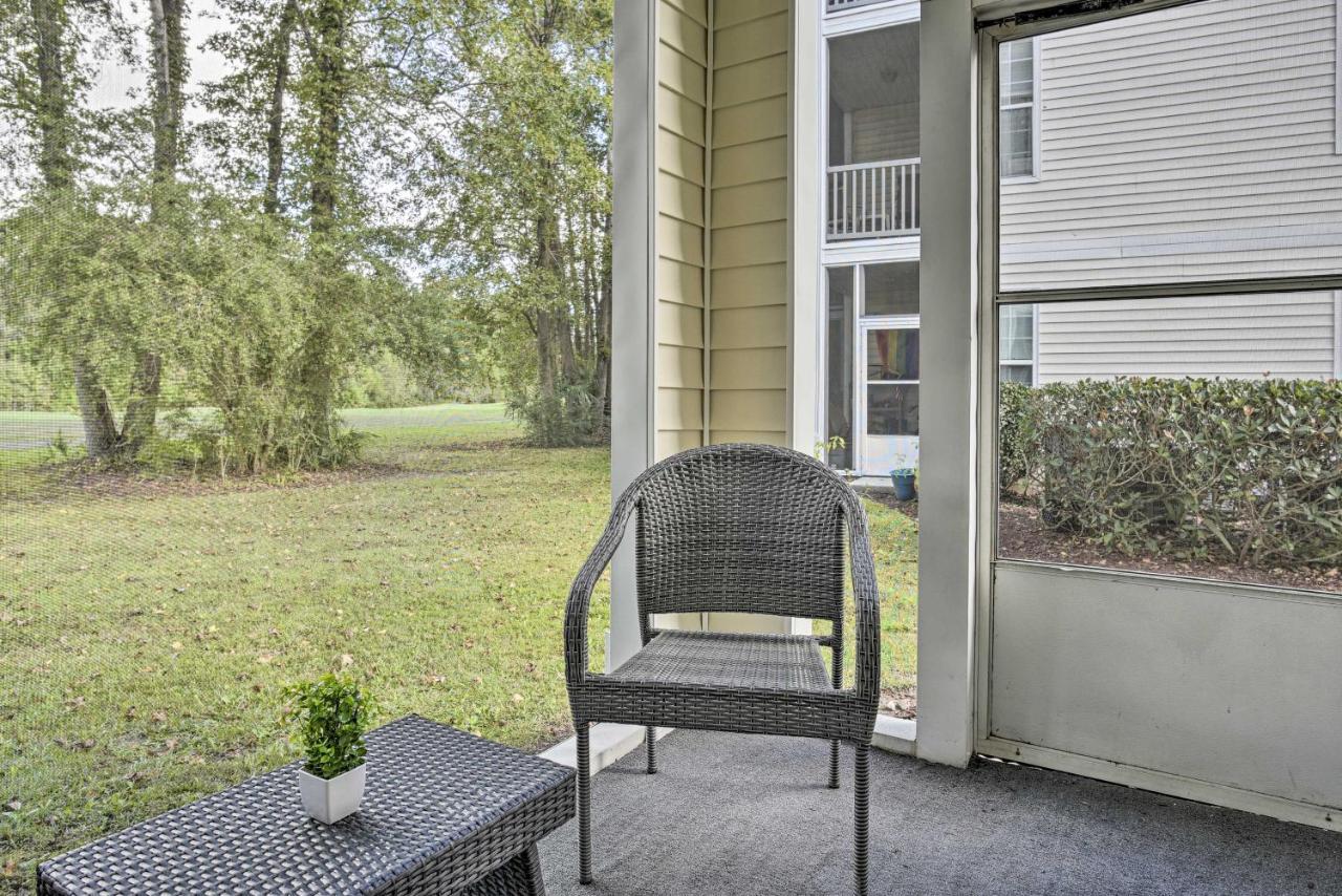 First-Floor Myrtle Beach Condo With Pool Access! Bagian luar foto